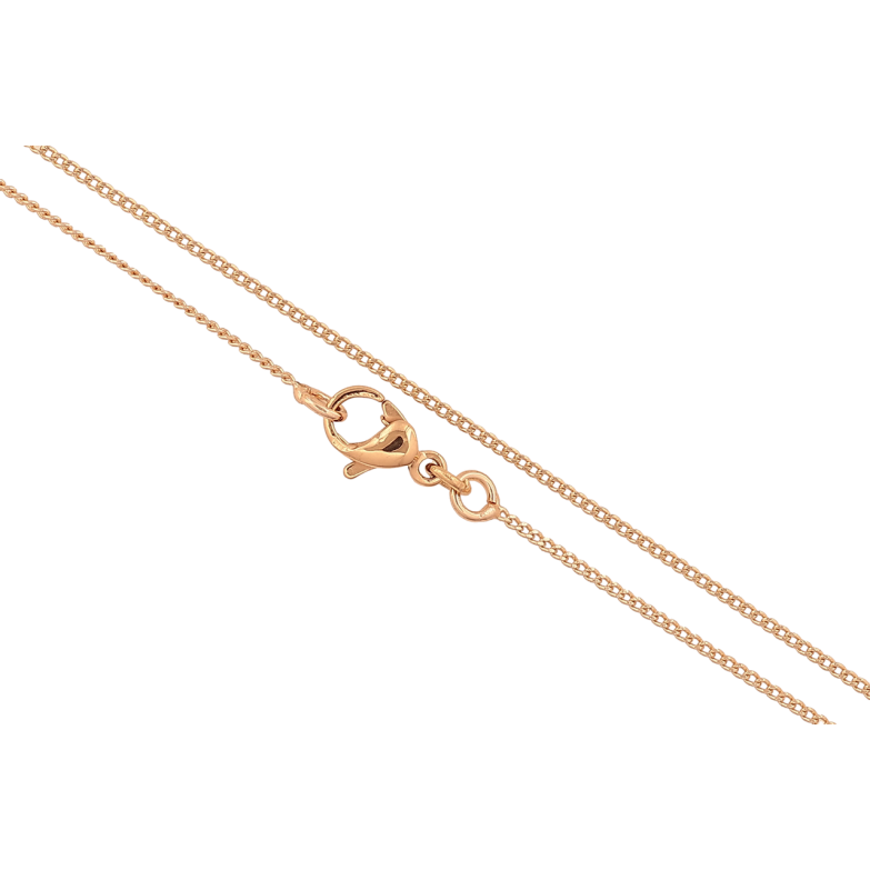 Цепочка Xuping M&L Цвет 18К Плетение Панцирное длина 45см х 1мм фото №1