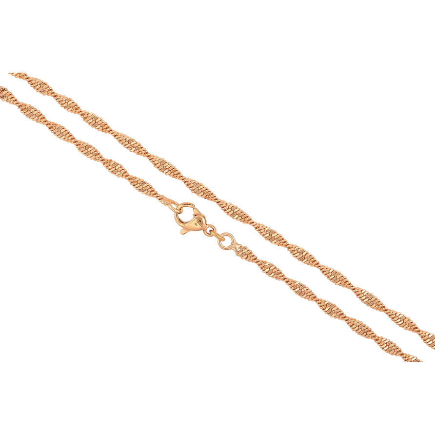 Ланцюжок Xuping M&L Колір 18К Плетіння Супердиск довжина 44см х 3мм фото №1