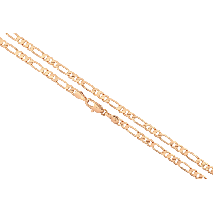 Цепочка Xuping M&L Цвет 18К Плетение Фигаро длина 44см х 3.5мм фото №5 Цепочка Xuping M&L Цвет 18К Плетение Фигаро длина 44см х 3.5мм фото №5