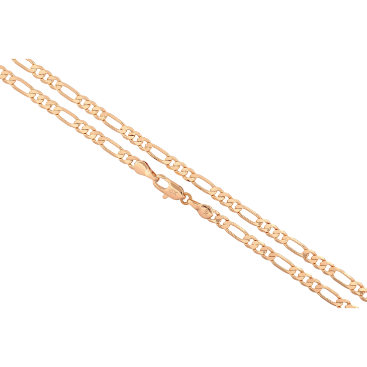 Цепочка Xuping M&L Цвет 18К Плетение Фигаро длина 50см х 3.5мм фото №22