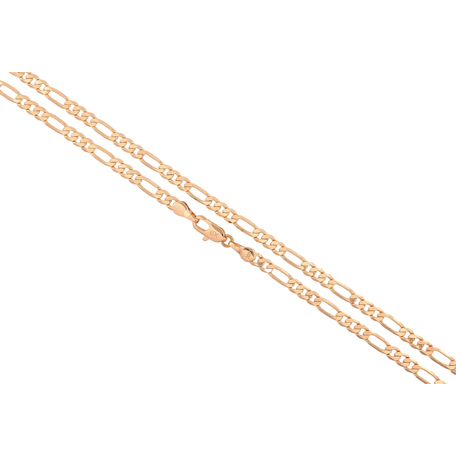 Ланцюжок Xuping M&L Колір 18К Плетіння Фігаро довжина 55см х 3.5мм фото №1