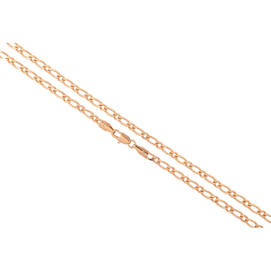 Ланцюжок Xuping M&L Колір 18К Плетіння Фантазійне довжина 50см х 4мм фото №1