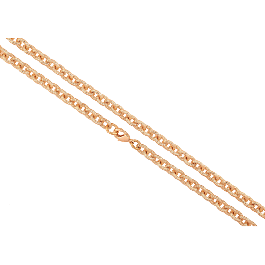 Ланцюжок Xuping M&L Колір 18К Плетіння Якірне довжина 51см х 6мм фото №1