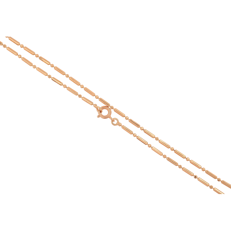 Цепочка Xuping M&L Цвет 18К Плетение Жемчужина длина 39см х 1.5мм фото №8 Цепочка Xuping M&L Цвет 18К Плетение Жемчужина длина 39см х 1.5мм фото №8