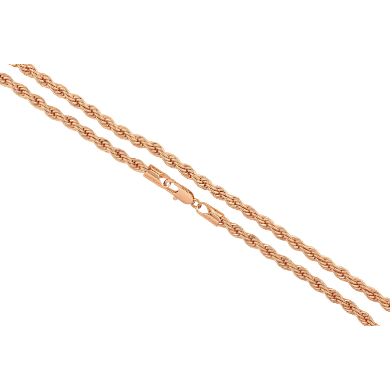 Цепочка Xuping M&L Цвет 18К Плетение Веревка длина 50см х 4мм фото №1