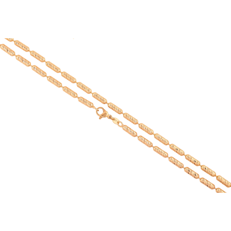 Цепочка Xuping M&L Цвет 18К Плетение Перлина декоративная длина 45см х 3мм фото №22 Цепочка Xuping M&L Цвет 18К Плетение Перлина декоративная длина 45см х 3мм фото №22