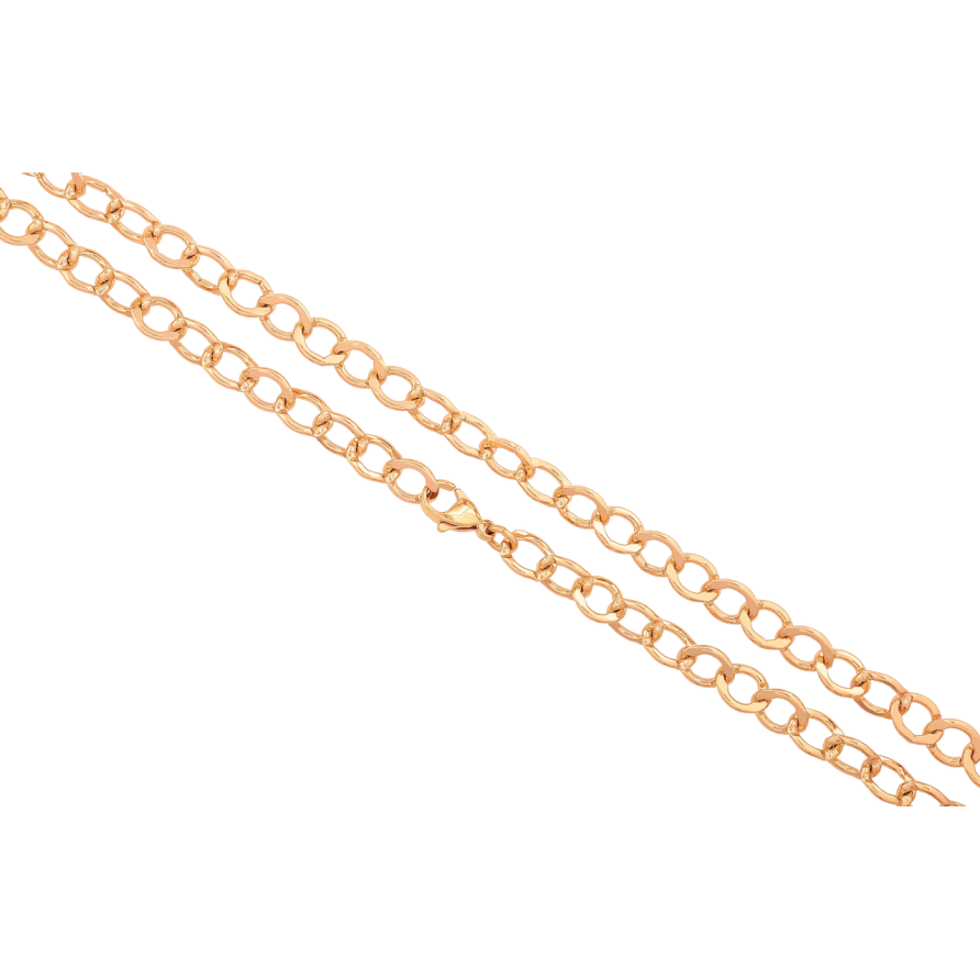 Цепочка Xuping цвет Позолота 18K Плетение Якорное длина 50см х 7мм фото №1