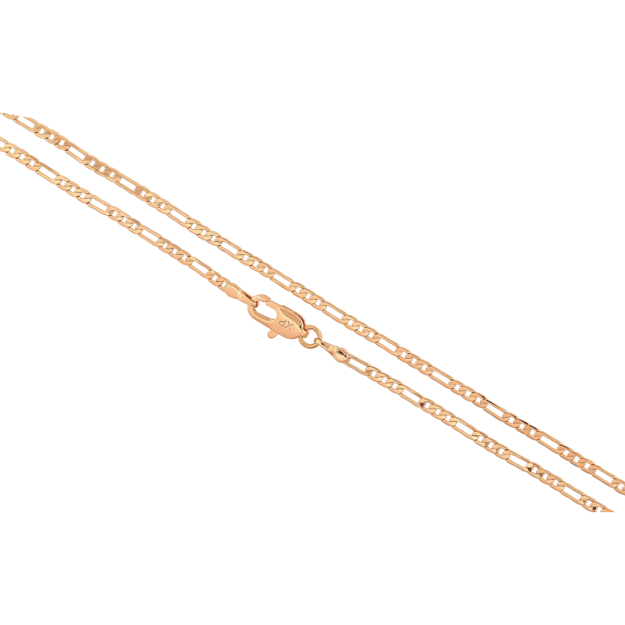 Цепочка Xuping цвет Позолота 18K Плетение Фигаро длина 45см х 2мм фото №1