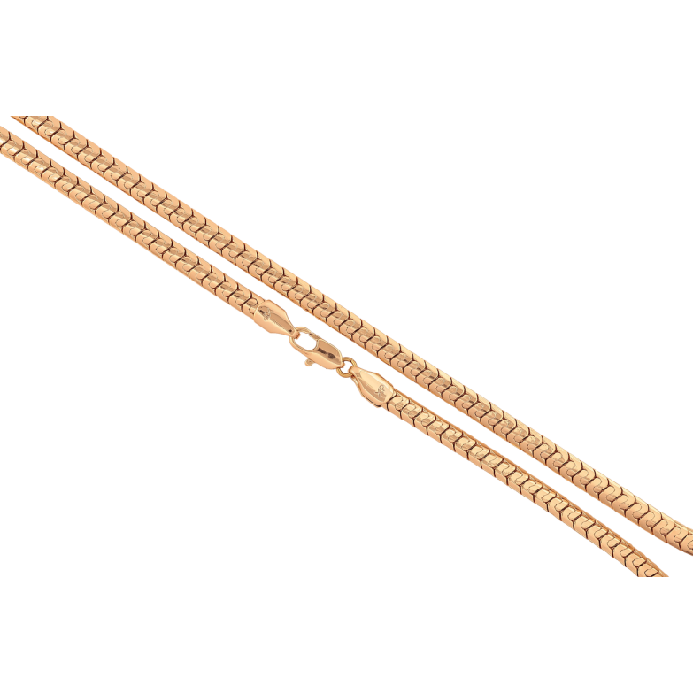 Ланцюжок Xuping колір Позолота 18K Плетіння Фантазійне довжина 50см х 5мм фото №1