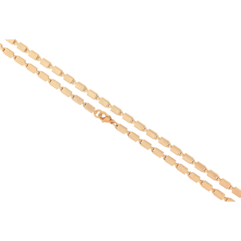 Цепочка Xuping цвет Позолота 18K Плетение Фантазийное длина 50см х 4мм фото №1