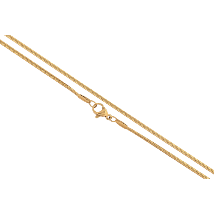 Ланцюжок Xuping ТТМ Stainless Steel колір 14К Плетіння Ювелірний шнур довжина 45см х 2мм фото №23