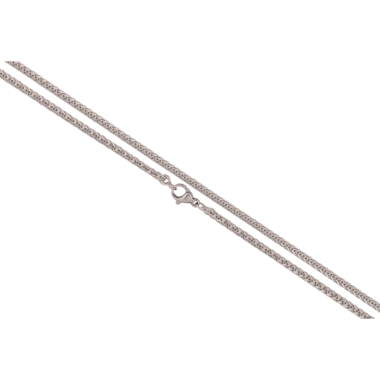 Ланцюжок Xuping ТТМ Stainless Steel колір Родій Плетіння Фантазійне довжина 50см х 3мм фото №22