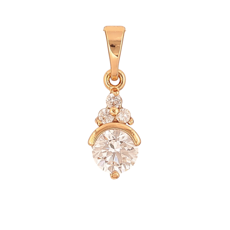 Кулон Xuping Позолота колір 18K Візерунок з інкрустацією кристалами для ланцюжка до 5мм фото №15