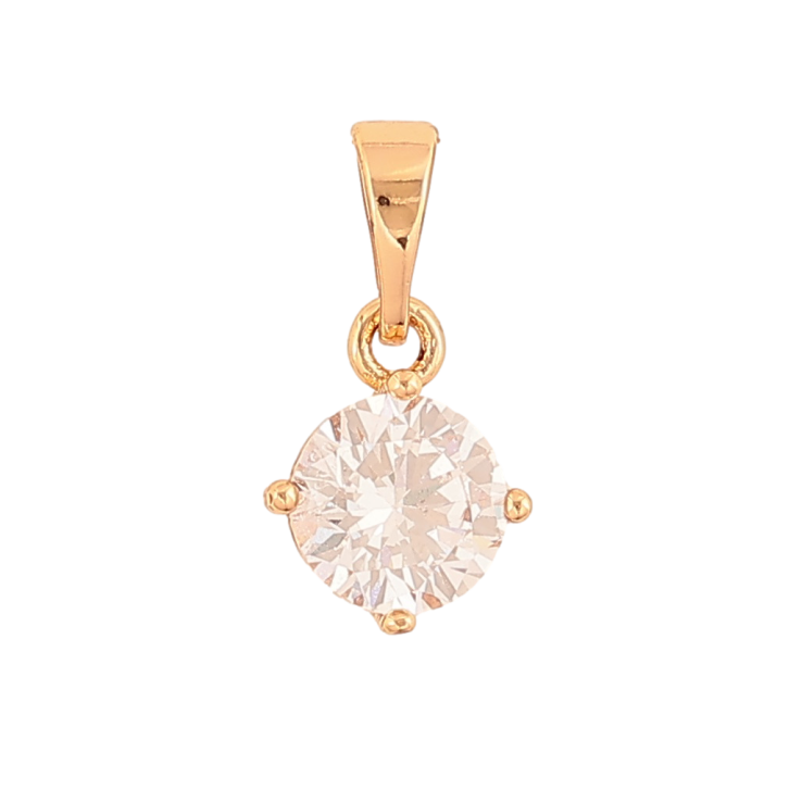 Кулон Xuping Позолота колір 18K Кристал, ø 7мм для ланцюжка до 5мм фото №14