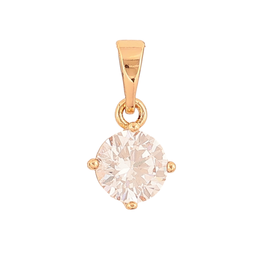 Кулон Xuping цвет Позолота 18K Кристалл, ø 7 мм для цепочки до 5 мм фото №1