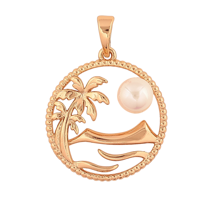 Кулон Xuping Позолота колір 18K Пальми для ланцюжка до 5мм фото №6 Кулон Xuping Позолота колір 18K Пальми для ланцюжка до 5мм фото №6