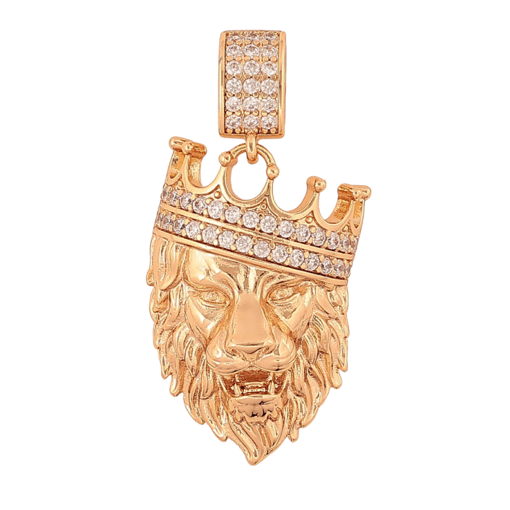 Кулон Xuping Позолота колір 18K Лев для ланцюжка до 5мм фото №10 Кулон Xuping Позолота колір 18K Лев для ланцюжка до 5мм фото №10