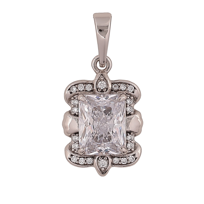 Кулон Xuping Колір Родій Кришталевий блиск для ланцюжка до 6мм фото №12