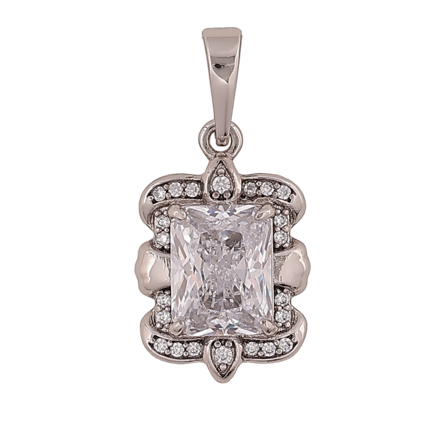 Кулон Xuping Колір Родій Кришталевий блиск для ланцюжка до 6мм фото №1