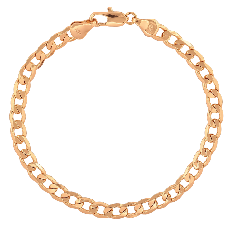 Браслет Xuping Колір Позолота 18K Ланцюжок Панцирний розмір 19см х 5мм фото №16