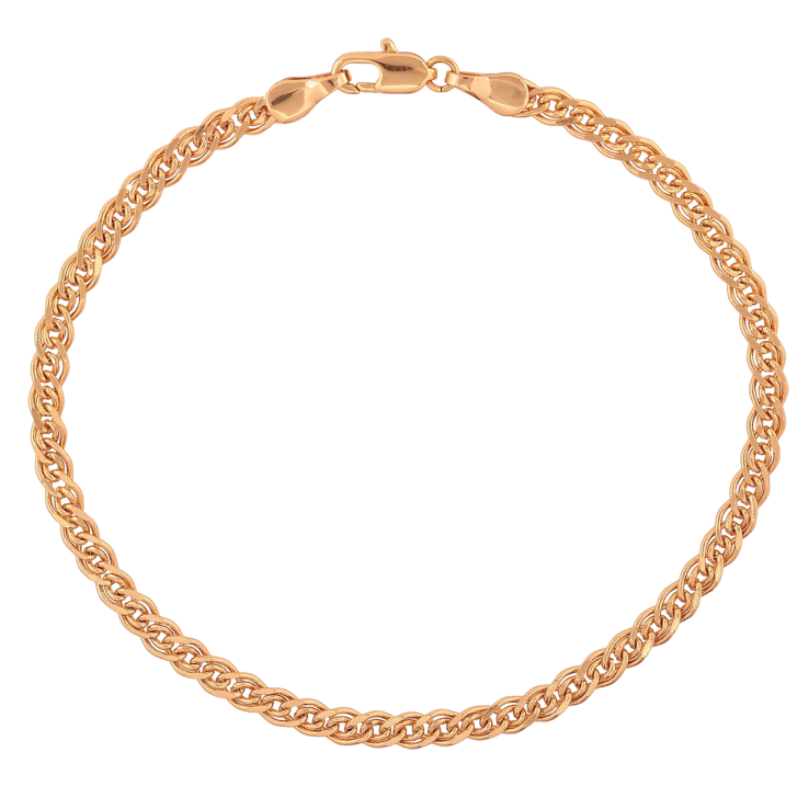 Браслет Xuping Цвет Позолота 18K Цепочка Нонна размер 21см х 4мм фото №18