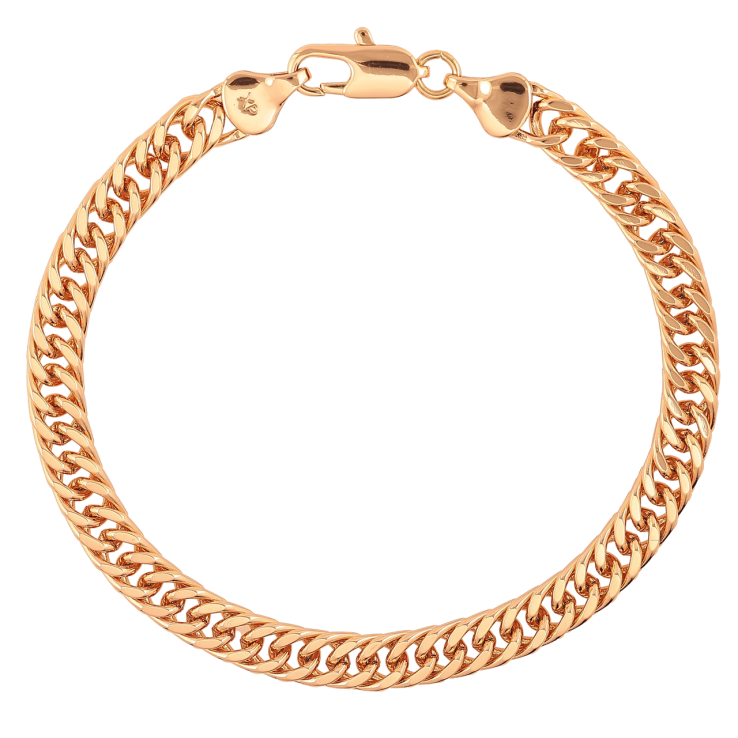 Браслет Xuping Цвет Позолота 18K Цепочка Кобра размер 20см х 6мм фото №21