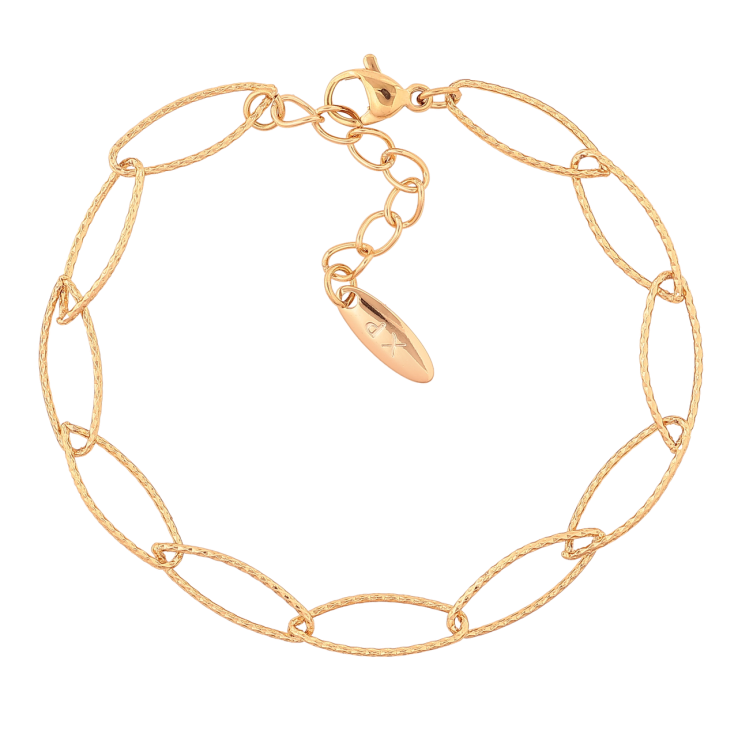 Браслет Xuping Колір Позолота 18K Ланцюжок Фантазійний розмір з дод. ланцюжком 18-21см х 6мм фото №16