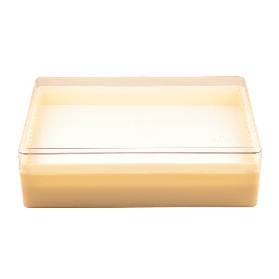 Подставка фирменная с надписью Xuping под браслеты часы Планшет пластиковый с крышкой 36 ячеек молочный ДШВ- 29.5х20.5х8см фото №1 Подставка фирменная с надписью Xuping под браслеты часы Планшет пластиковый с крышкой 36 ячеек молочный ДШВ- 29.5х20.5х8см фото №1