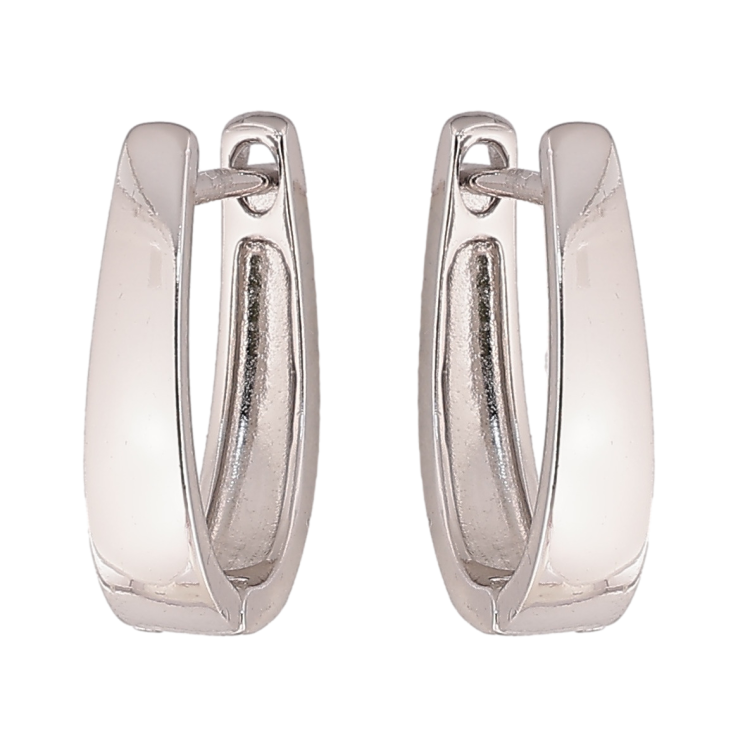 Сережки Xuping колір Родій англійський замок Класичні фото №7