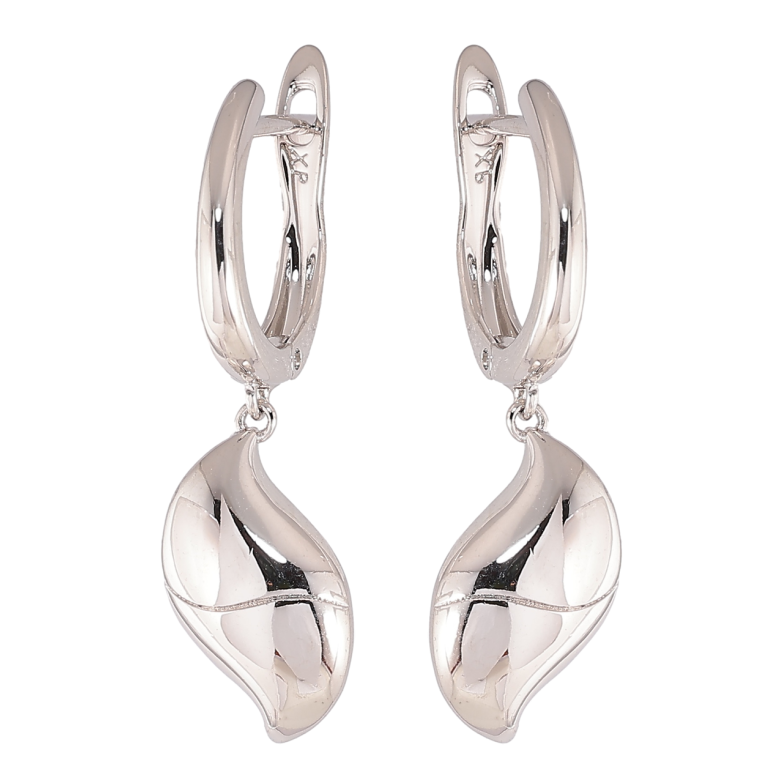 Серьги Xuping цвет Родий английский замок Декоративные подвески фото №1