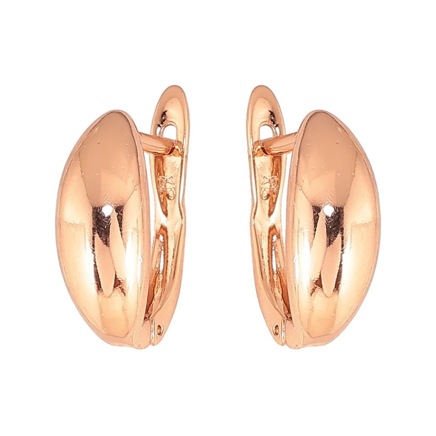 Сережки Xuping колір Позолота РО англійський замок Декоративні фото №1