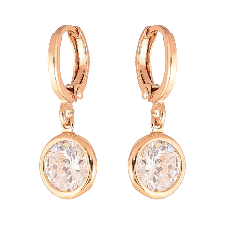 Сережки Xuping колір Позолота РО підвіски а колечках Кристали ø 10мм фото №19 Сережки Xuping колір Позолота РО підвіски а колечках Кристали ø 10мм фото №19