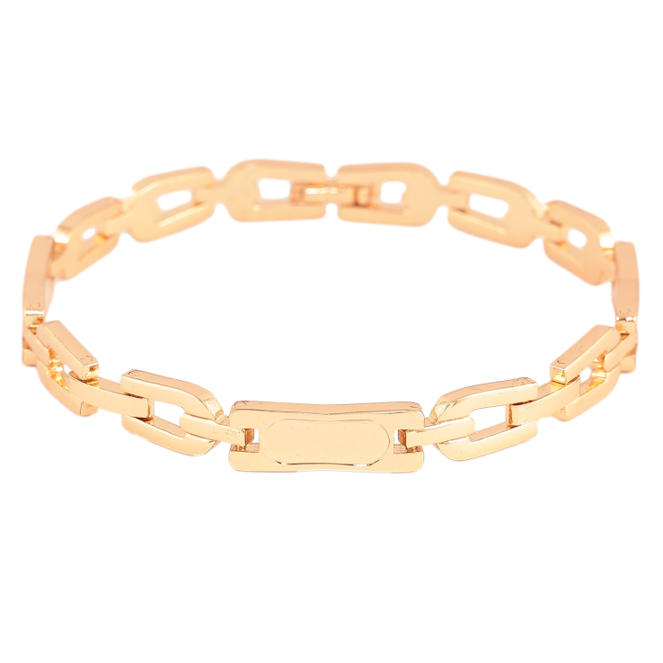 Браслет Xuping Колір Позолота 18K Декоративний візерунок розмір 19.5см х 7мм фото №15