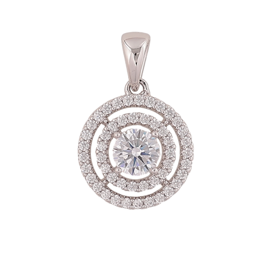 Кулон Xuping Колір Родій Кришталевий блиск для ланцюжка до 4мм фото №1