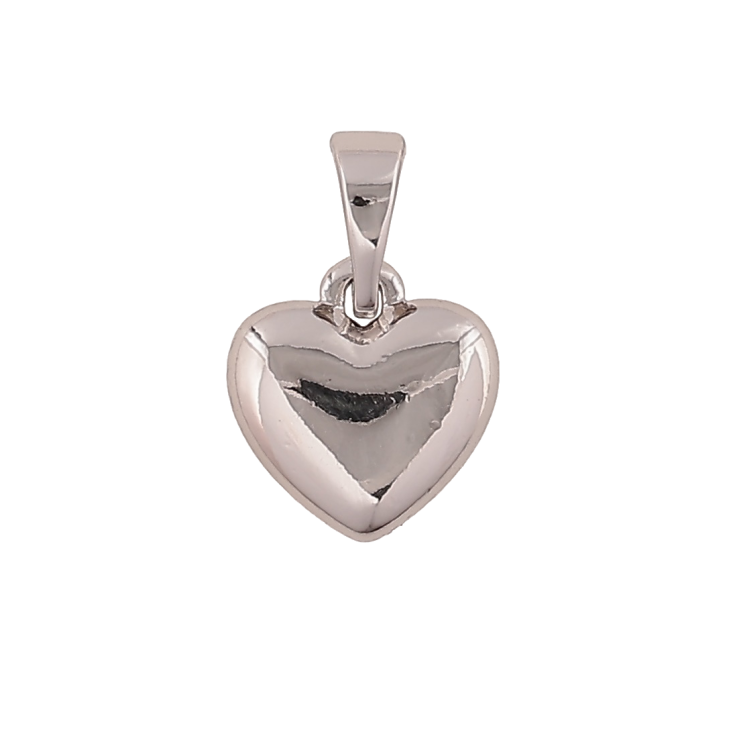 Кулон Xuping Колір Родій Сердечко для ланцюжка до 5мм фото №12