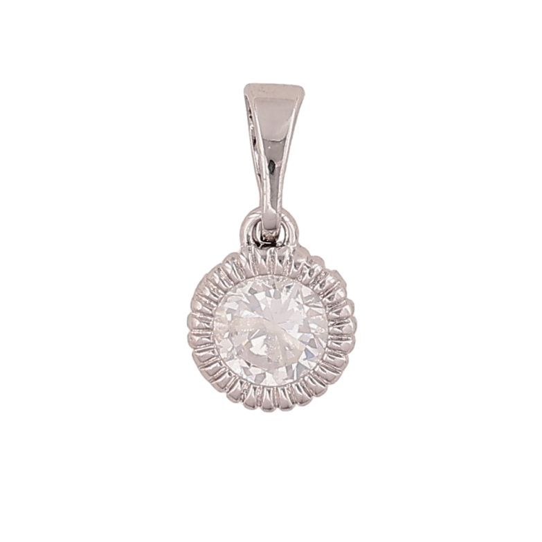 Кулон Xuping Колір Родій Кристал, ø 8мм для ланцюжка до 5мм фото №18