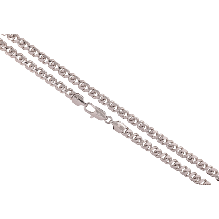 Ланцюжок Xuping Колір Родій Плетіння Вісімка довжина 51см х 6мм фото №14