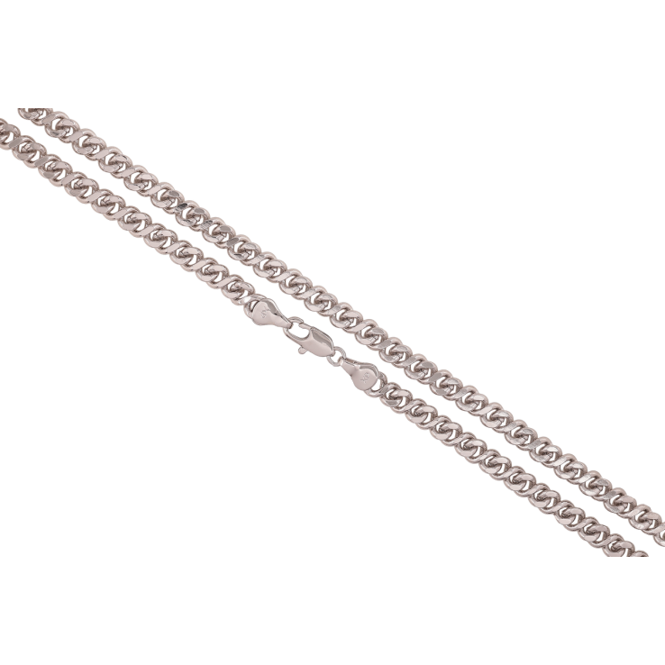 Ланцюжок Xuping Колір Родій Плетіння Вісімка довжина 51см х 5мм фото №18