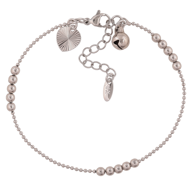 Браслет Xuping Колір Родій Ланцюжок Перлина з намистинами розмір з дод. ланц. 17.5-21см х 1-3мм фото №18 Браслет Xuping Колір Родій Ланцюжок Перлина з намистинами розмір з дод. ланц. 17.5-21см х 1-3мм фото №18