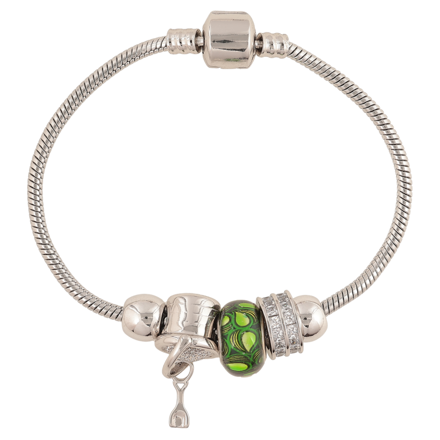 Браслет Xuping Колір Родій У стилі Pandora, Ювелірний шнур з намистинами розмір 18см х 3мм фото №1 Браслет Xuping Колір Родій У стилі Pandora, Ювелірний шнур з намистинами розмір 18см х 3мм фото №1