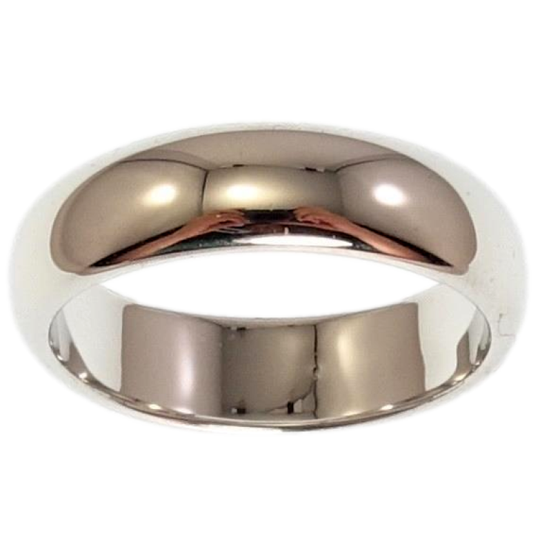 Каблучка Xuping Родій Обручка 5 мм фото №1