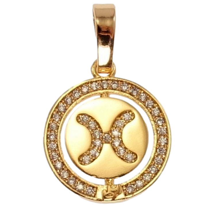 Кулон Xuping Позолота 18 К Знак Зодіаку Риби Інкрустація Цирконій фото №14 Кулон Xuping Позолота 18 К Знак Зодіаку Риби Інкрустація Цирконій фото №14