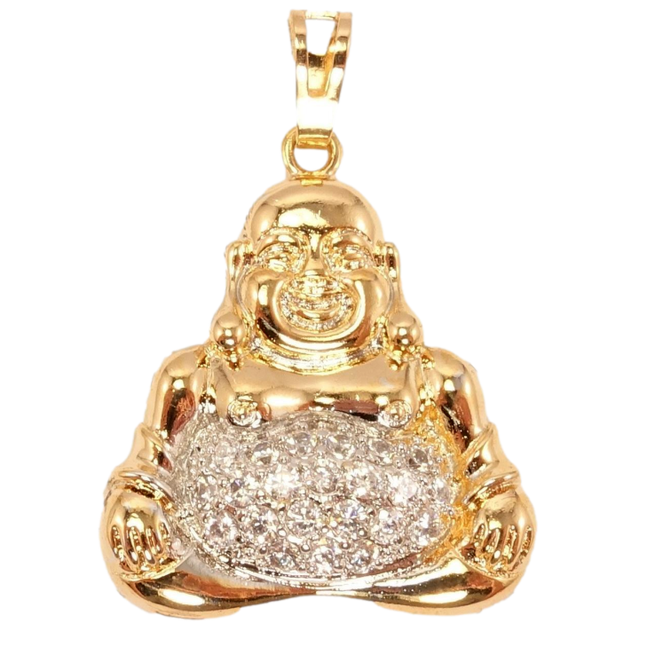 Кулон Xuping Позолота + Родій Будда фото №14
