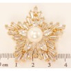Брошка Xuping Позолота 18K Кристальна зірка фото №2 Брошка Xuping Позолота 18K Кристальна зірка фото №2