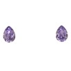 Серьги Xuping цвет Родий с кристаллами Swarovski пусеты Капелька кристалл Tanzanite 6х4мм фото №2 Серьги Xuping цвет Родий с кристаллами Swarovski пусеты Капелька кристалл Tanzanite 6х4мм фото №2