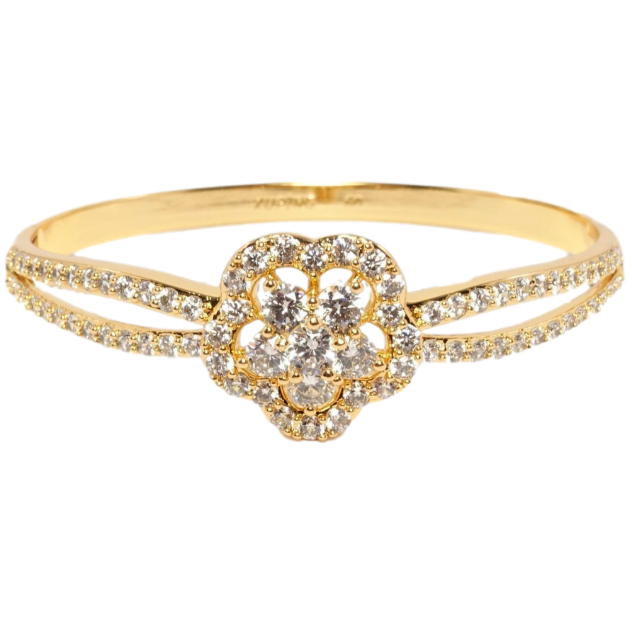 Браслет Xuping Позолота 18K Тітка квітка ø 6см фото №1