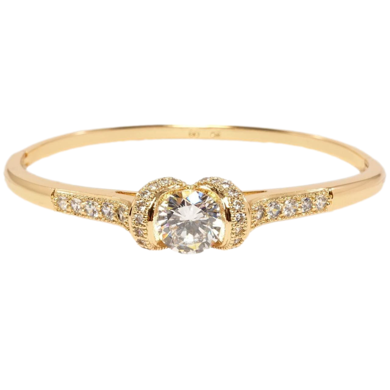 Браслет Xuping Позолота 18K Нежный плен ø 6см фото №11