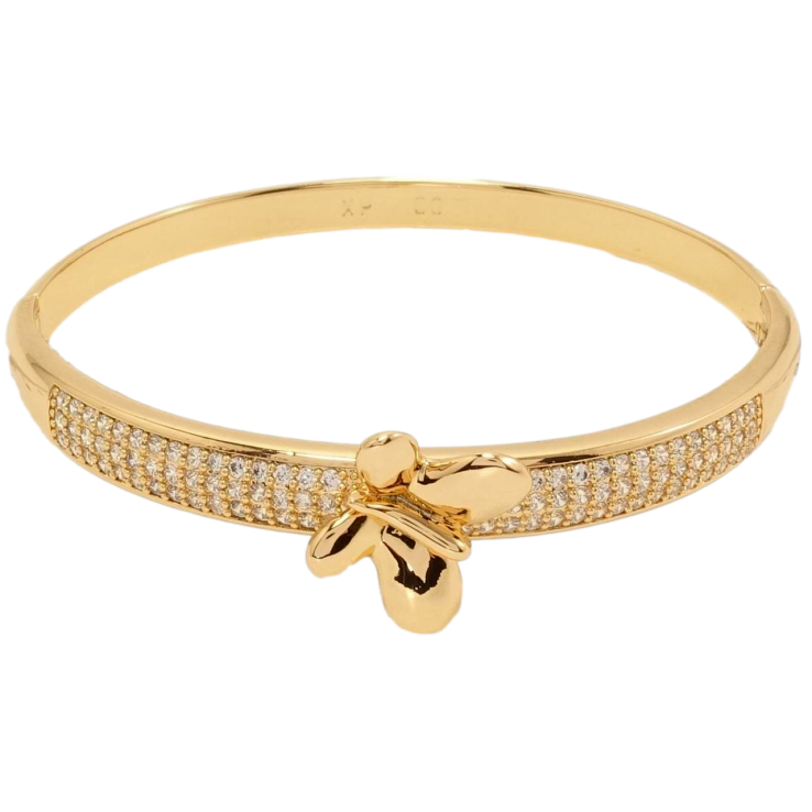 Браслет Xuping Позолота 18K Метелик з інкрустацією цирконієм ø 6см фото №19 Браслет Xuping Позолота 18K Метелик з інкрустацією цирконієм ø 6см фото №19