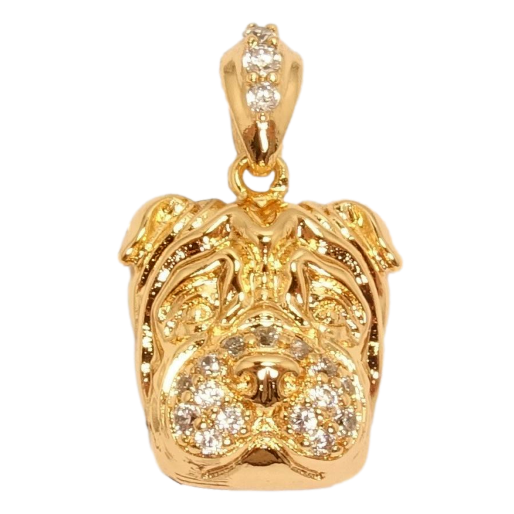 Кулон Xuping Позолота 18K Собача мордочка фото №20