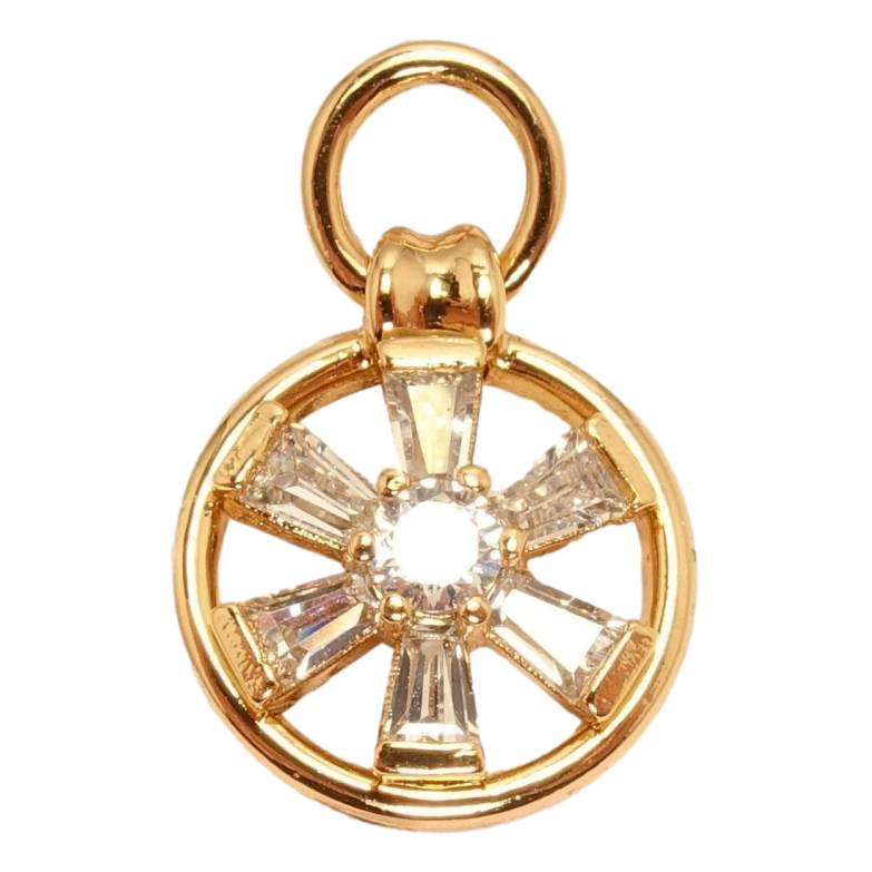 Кулон Xuping Позолота 18 К Сяюча квітка фото №19